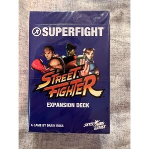 Superfight  Streetfighter Expansion Brand New Sealed Deck! Darin Ross Skybound